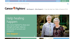 Desktop Screenshot of cancerfighter.com